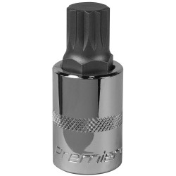 Sealey SBS018 Spline Socket Bit M16 1/2&quot;Sq Drive