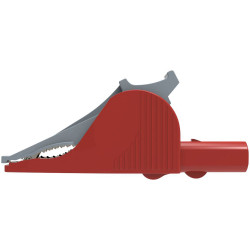 Sch&#xFC;tzinger SAK 6675 Ni/RT Safety Terminal 4mm Socket Red 1pc