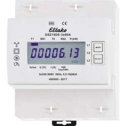Eltako 28380615 DSZ15DE-3x80A 3-Phase Digital Electricity Meter 80A