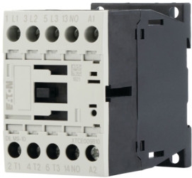Power contactor, 3 pole, 22 A, 1 Form A (N/O), coil 24 VAC, screw connection, 276694