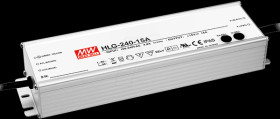 HLG-240H-12A Switching power supply f. LED, 192W/12V/16 A, IP65