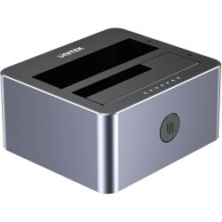 OUTLET_1: Unitek Y-3027GY01-EU Stacja klonująca dyski 2 x SATA 2,5"/3,5" USB-C 10Gbps