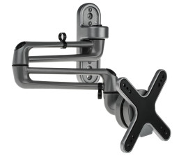 Ramię do monitora ścienny VESA 75x75mm obciążenie 15kg RS PRO