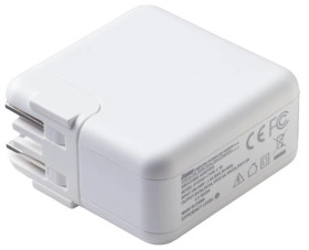 Zasilacz wtyczkowy ładowarka USB-C 30W 5V/3A, 9V/3A, 12V/2.5A, 15V/2A, 20V/1.5A biały wielowtyczkowy