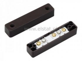 Czujnik drzwiowy kontaktron HO-03G brąz