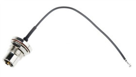 Kabel Koncentryczny, Rf, Czarny Wtyk Fme Żeńskie U.Fl 100Mm, Rs Pro Z...