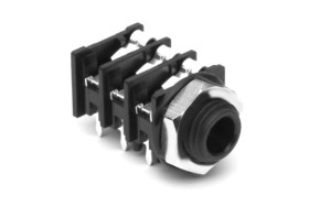 Złącze Jack 1/4 cala Żeński Gniazdo telefoniczne Płytka drukowana 10A