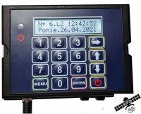 SD-KS029GPS Programowany sterownik dzwonka szkolnego (elektroniczna woźna) synchronizacja czasu GPS