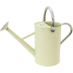 Kent &amp; Stowe 34898 Metal Watering Can Vintage Cream 4.5 litre