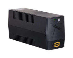 Zasilacz awaryjny UPS Orvaldi 850 LED USB 850VA/480W line-interactive aproksymowana sinusoida 1085K