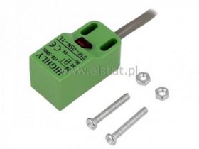 Czujnik indukcyjny, S18-05N-1L, ( NPN, NO, 3P)