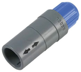 Złącze wielostykowe przemysłowe 2-pinowe Montaż na kablu Gniazdo LEMO