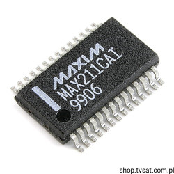 MAX211CAI RS-232 Quad Transceivers SMD-SSOP28 MAXIM