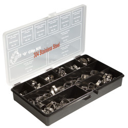 Opaska zaciskowa średnica wew 5 → 20mm z uszami Jubilee Stal nierdzewna szerokość 6mm