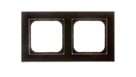 Sonata Ramka Podwójna Czarne Szkło R-2Rg/32