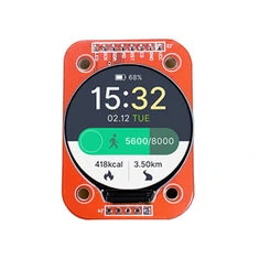 Moduł wyświetlacza TFT LCD o przekątnej 1,28 cala, okrągły, RGB 240x240, sterownik GC9A01, interfejs SPI 4-żyłowy, ekran IPS