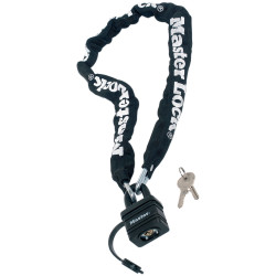 Master Lock 8390EURDPRO Weather Tough 40mm Padlock &amp; Chain 90cm x 6mm