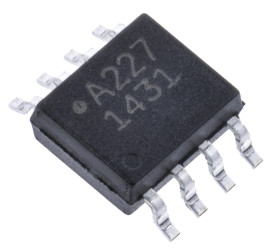 Transoptor ACPL-227-500E z tranzystorem 2-kanałowy DC 50% SOIC 8 Broadcom
