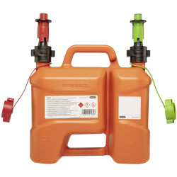 Pressol 21032 Fuel combo 8L Double Cans for convenient fuel transport