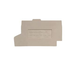 Ścianka koncowa Pokrywa końcowa Weidmuller Zacisk serii Z