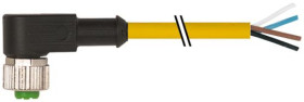 Przewód czujnik-siłownik ze złączem Złącze M12 liczba rdzeni 4 długość 5m Rodzaj A Żeńskie