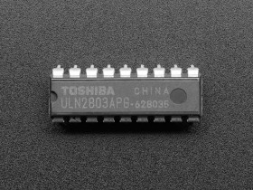 Adafruit ULN2803: 8 Channel Darlington Driver (Solenoid/Unipolar Stepper)