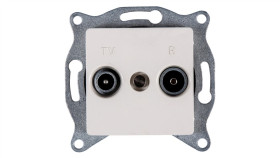 Cariva Gniazdo Antenowe Tv/Rd Gwiazda Kremowe 773732