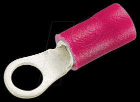 Ring connector for M5, red