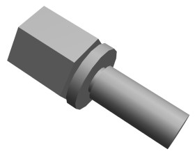 Akcesorium do złącza D-sub Blokada śrubowa żeńska do Zestaw złącza Amplimite TE Connectivity