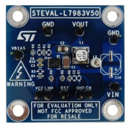 Zestaw uruchomieniowy STMicroelectronics STEVAL-L7983V50 Regulator podwyższający napięcie STEVAL Zestaw testowy