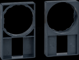 ZBZ35 Sign holder for 22 mm diameter, without sign, 30 x 50 mm