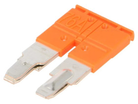 Mostek grzebieniowy SNK drogi 2 pomarańczowy szerokość 10mm 600V wys 18,5mm 1SNK910302R0000 (JB10-2)