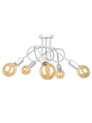 Lampa sufitowa nowoczesna 5xE27 RUMBA WHITE