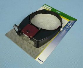 LUPA NAGŁOWNA+OKULAR+PODŚW.LED 1.5-10x