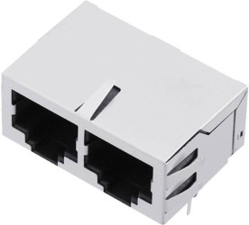 encitech RJJS-88-242-E9H-002 złącze żeńskie do wbudowania poziomego RJ45 encitech RJJS-88-242-E9H-002 3259-0010-05 złącz