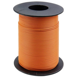 Donau 125-S50-7 Elektronik Strand 50m 1x0.25mm&#xB2; Orange