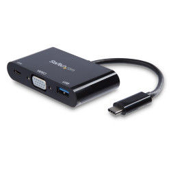 Stacja dokująca, magistrala: USB-C, 2048 x 1280, USB: 1, typ: USB A, USB C, standard: USB 3.0