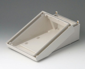 ABS enclosure, (L x W x H) 255 x 124 x 52.45 mm, gray white, IP54, B4016117