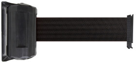 Naścienna szpula z taśmą długość taśmy 4m Bariera chowana Czarny