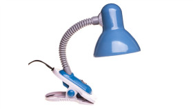 Lampka Biurkowa Max 10W Led E27 Ip20 Ii Klasa Suzi Hr-60-Bl Niebieski 07152