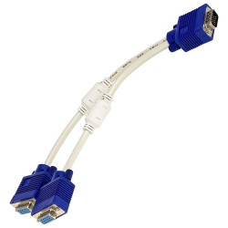 Akyga AK-AD-20 Adapter White 15cm for Monitor TV AV Audio Video Adaptor