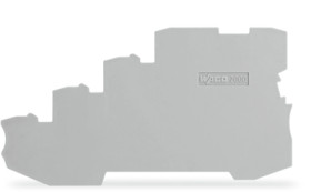 End/Intermediate plate for terminal block, 2000-5491