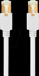 CCBW85221WT50 Patch cable, Cat.6, S/FTP, 5 m white