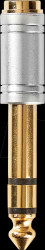 CAGC23930ME Nedis Stereo Audio Adapter | 6.35 mm Male | 3.5 mm Female | Gold
