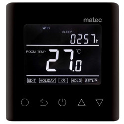 Regulator Temperatury Sonda WiFi Czarny RTW-01