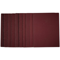 Draper 54824 1/4 Sanding Sheets, 115 x 150mm, Assorted Grit (Pack of 10)
