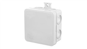 Puszka Hermetyczna N/T E7 75X75x39mm Pusta Ip55 Bezhalogenowa Szara 0296-00