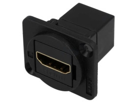 Łącznik HDMI gniazdo z obu stron ekranowane standard XLR CP30200G