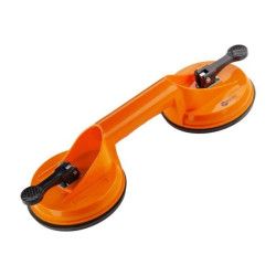 Uchwyt-przyssawka do szyb podwojna Polax 115mm, max 70 kg (37-187)