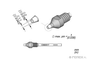 Dysza C560017 do rączki JBC DR560